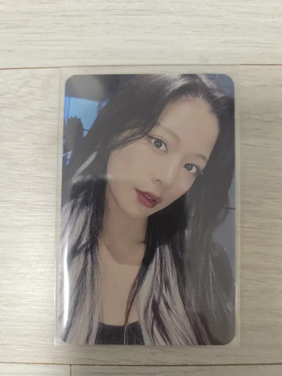 fromis 9 lee chaeyoung 톡앤톡 unreleased photocard