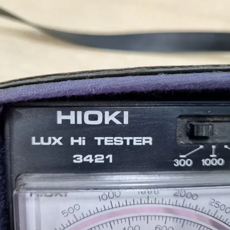 HIOKI LUX Hi Tester 3421 아날로그 조도계