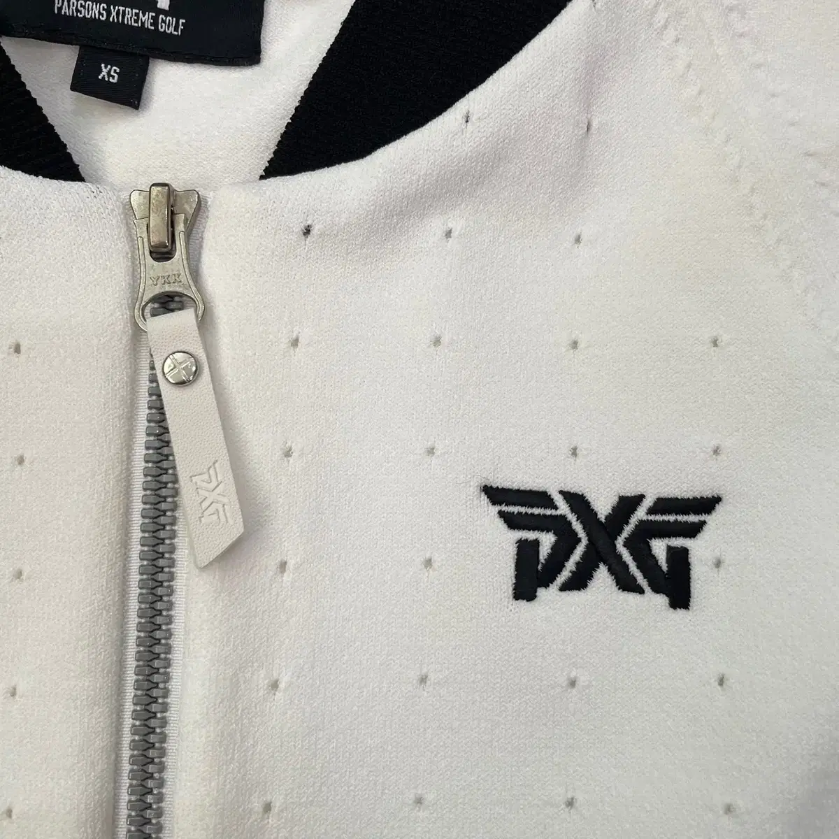 [XS] PXG 여성 골프 경량 니트 집업 자켓 N3710