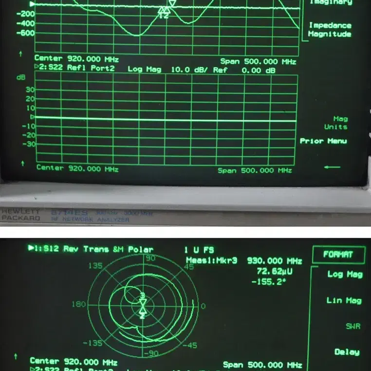 HP 8714ES 300kHz-3Ghz Network Analyzer