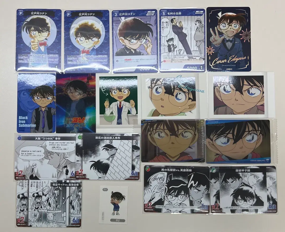 Detective Conan Edogawa Conan Pasha,30th AnniversaryPackagePhotocard,Lenticular,TCG,etcBulk