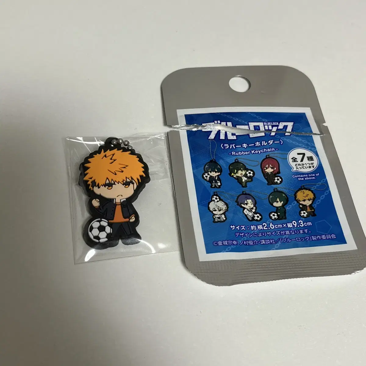 [NEW] BLUELOCK Kunigami Rensuke Mini Rubber Strap