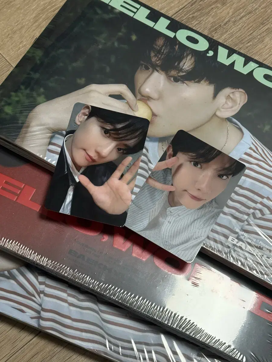 Baekhyun sealed album Youngpung Bookstore musicart Photocard