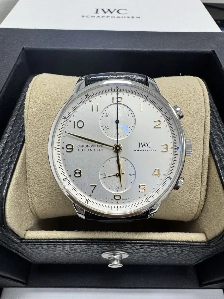 IWC 포르투기저 크로노 골드핸즈