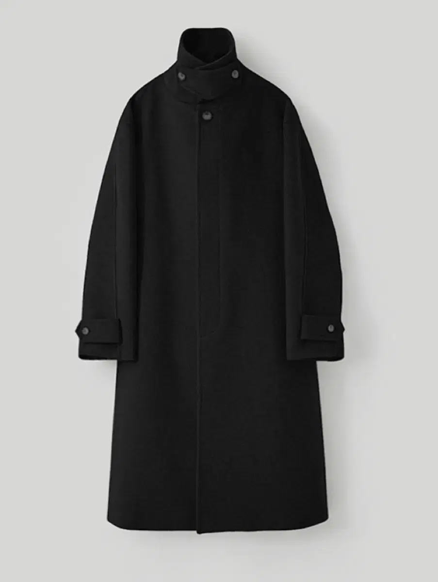 Rafferty Store Woolrich Soutien Collar Overcoat Black