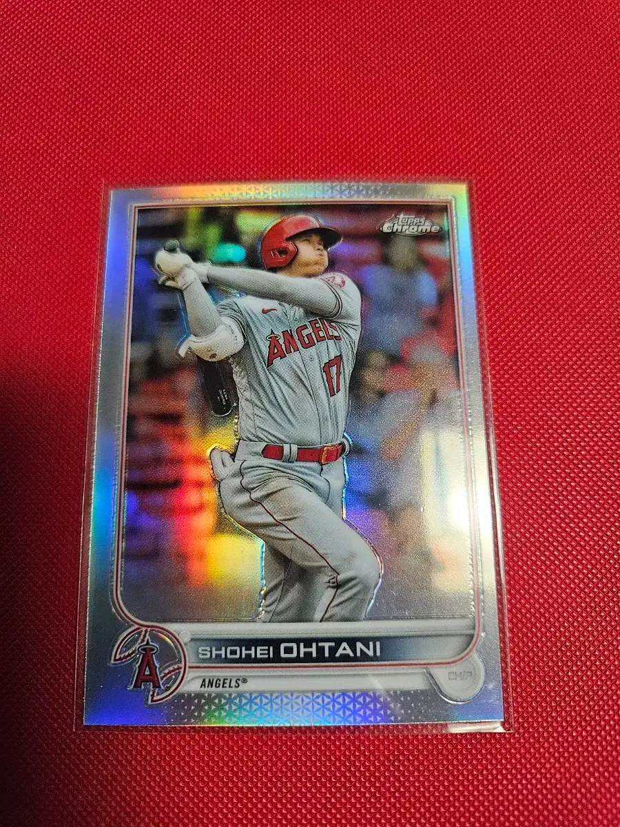 오타니 2022 Topps Chrome 리플렉터 카드