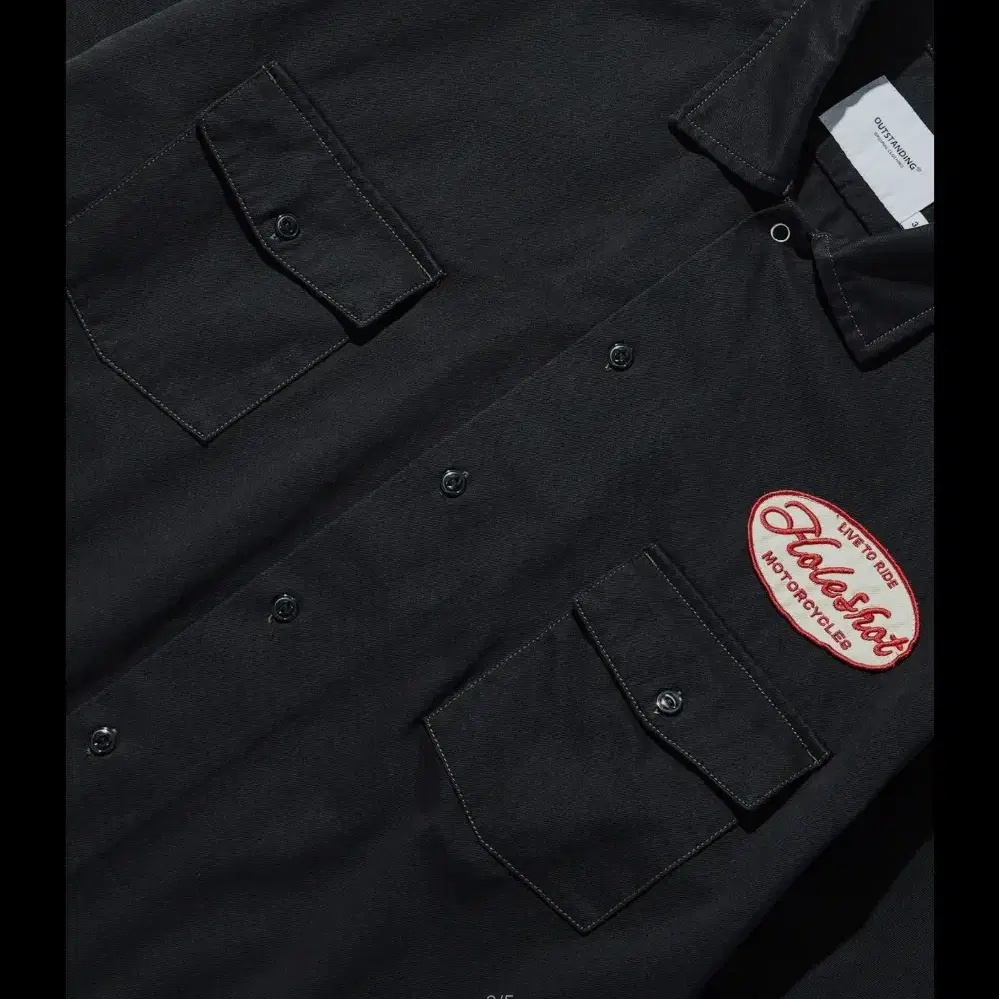 MECHANIC WORK SHIRT_BLACK