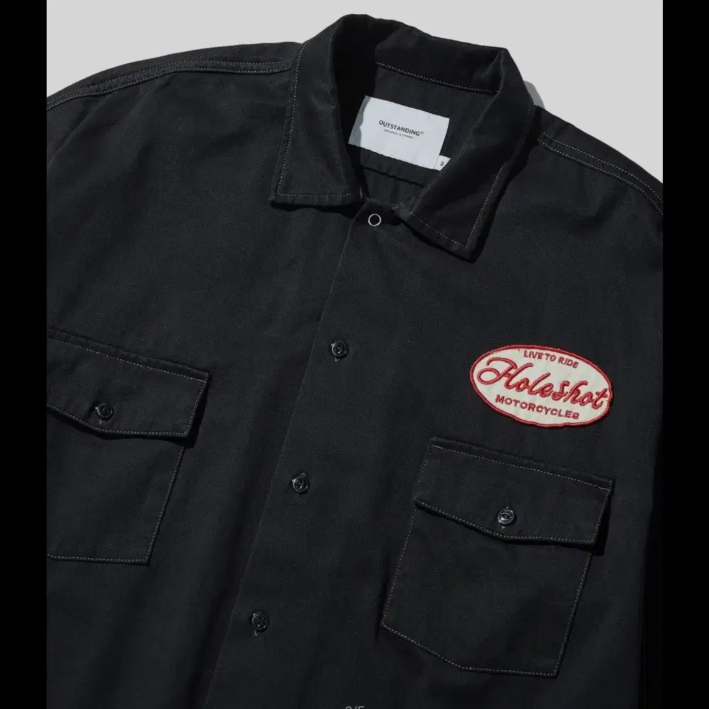 MECHANIC WORK SHIRT_BLACK