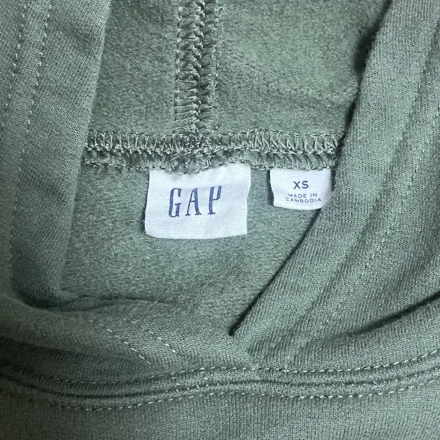 GAP 갭 후드티(카키)