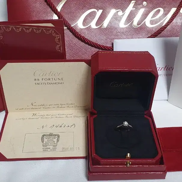 까르띠에 Cartier 솔리테어링 다이아 반지 사진 3