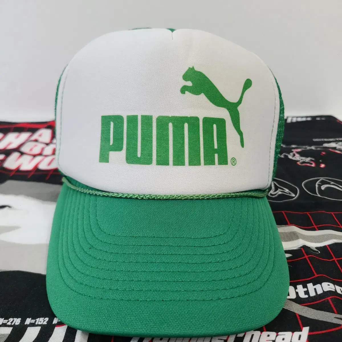 80~90s"빈티지 푸마 PUMA otto 메쉬캡 트러커 모자 스냅백