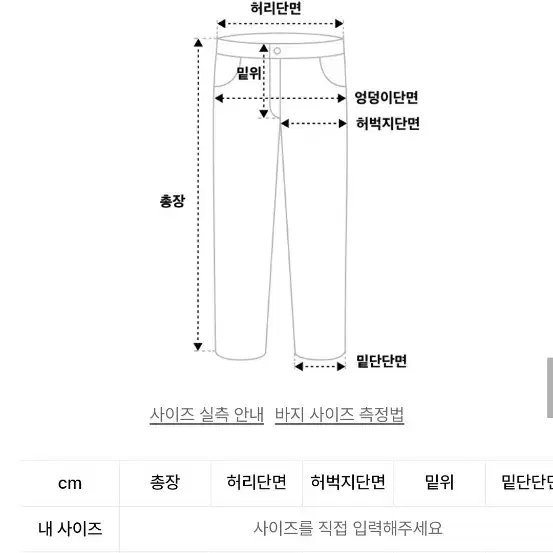 비헤비어523L 셀비지 데님팬츠 2사이즈