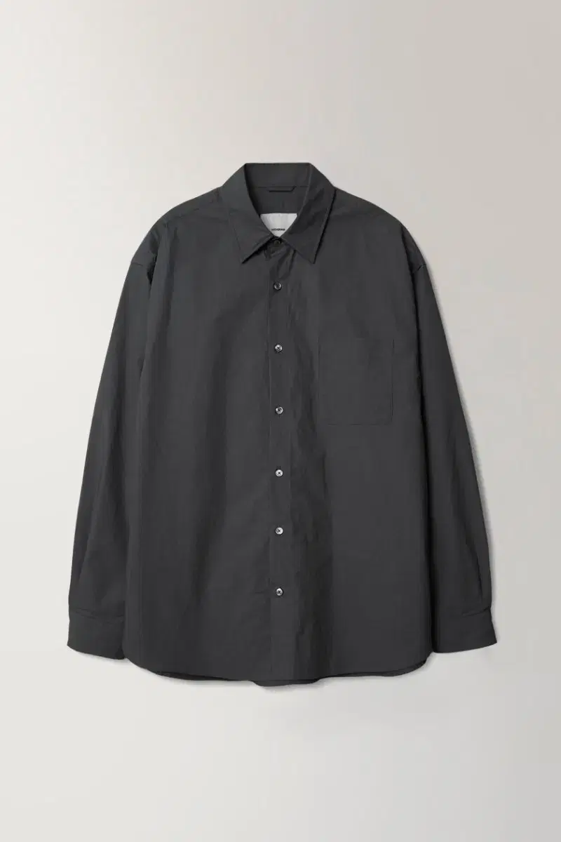 [2] InTheLow Silky Typewriter Shirt Graphite