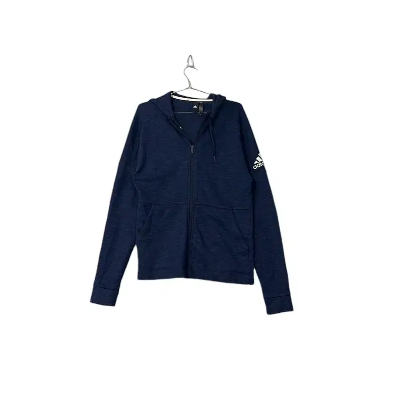 [adidas] Navy Armband Functional Hoodie M