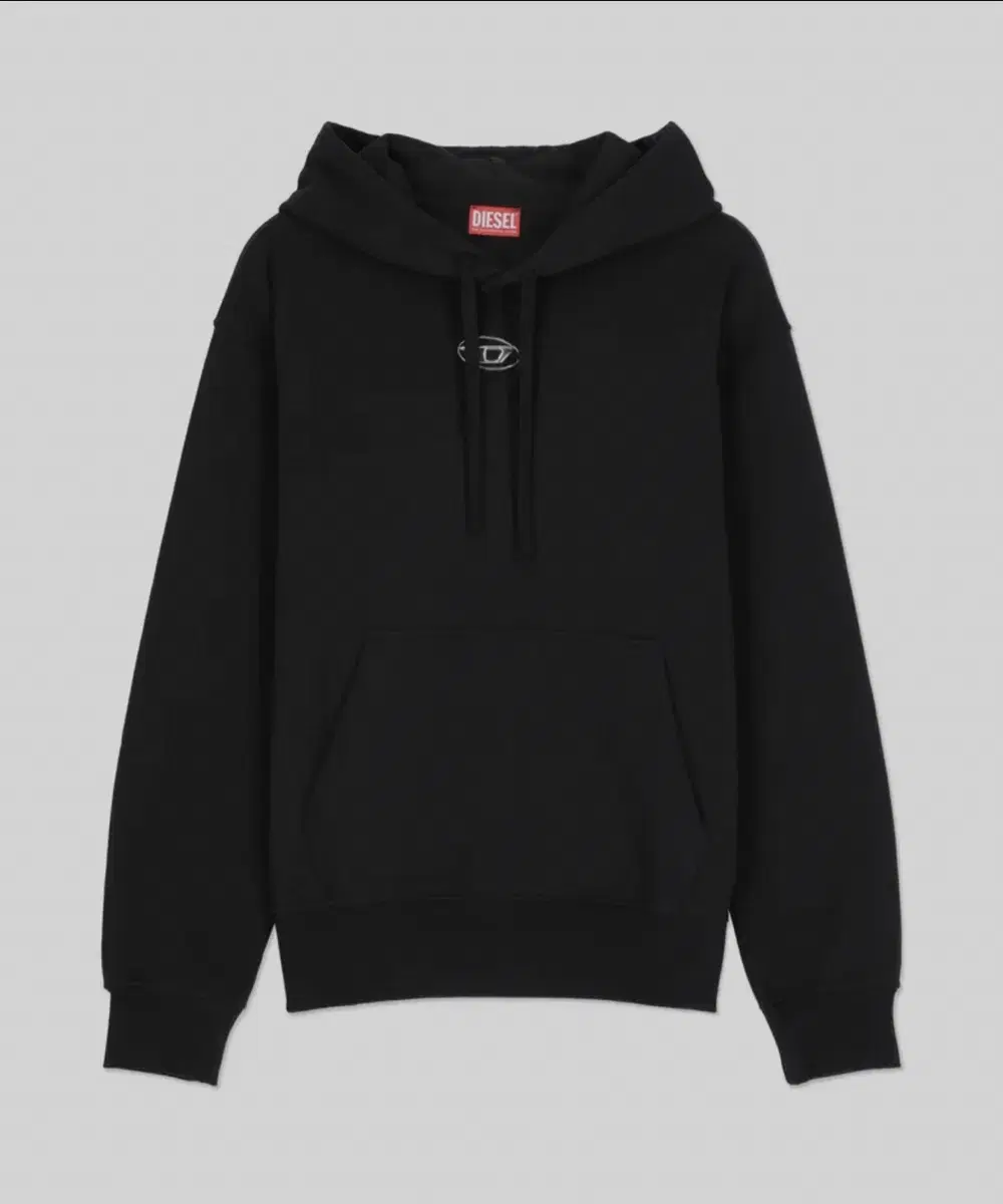 Diesel Hooded Zip-Up Black (RRP $35)