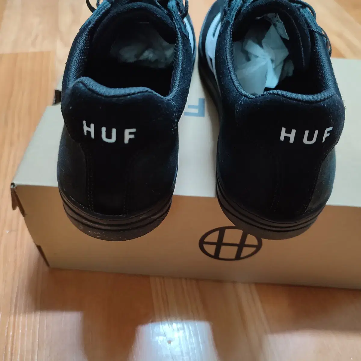 허프 HUF 소토 블랙 스니커즈 275mm ~ 280mm 새제품