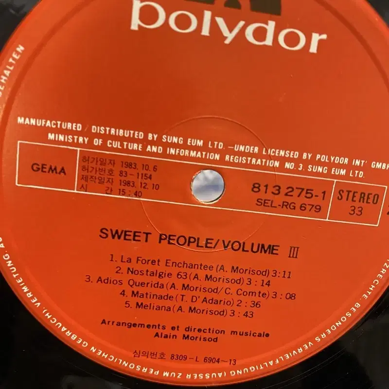 SWEET PEOPLE LP / C1189