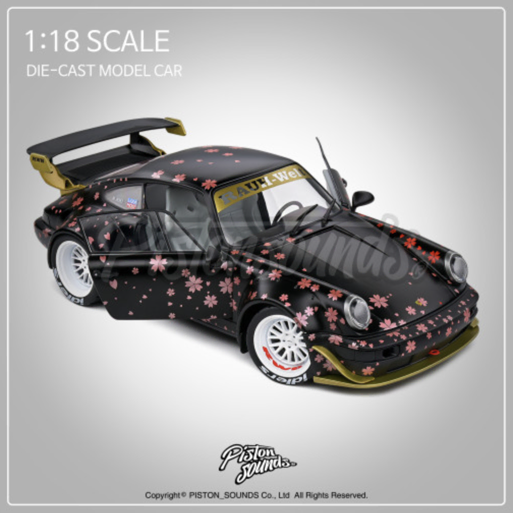 1:18스케일 포르쉐 964 RWB AOKI 아오키 사쿠라 다이캐스트