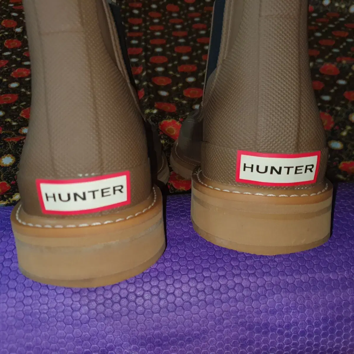 헌터 HUNTER 첼시부츠 스티치 목토. US9.270