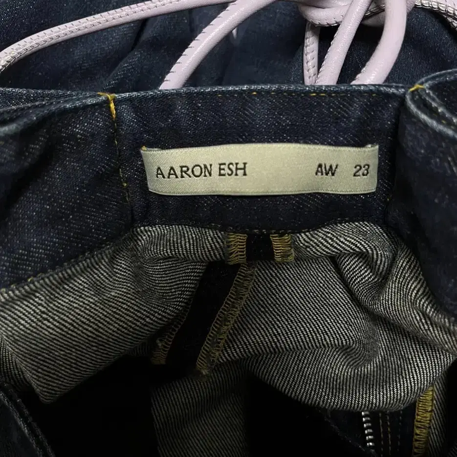 AARON ESH pleats wide jeans