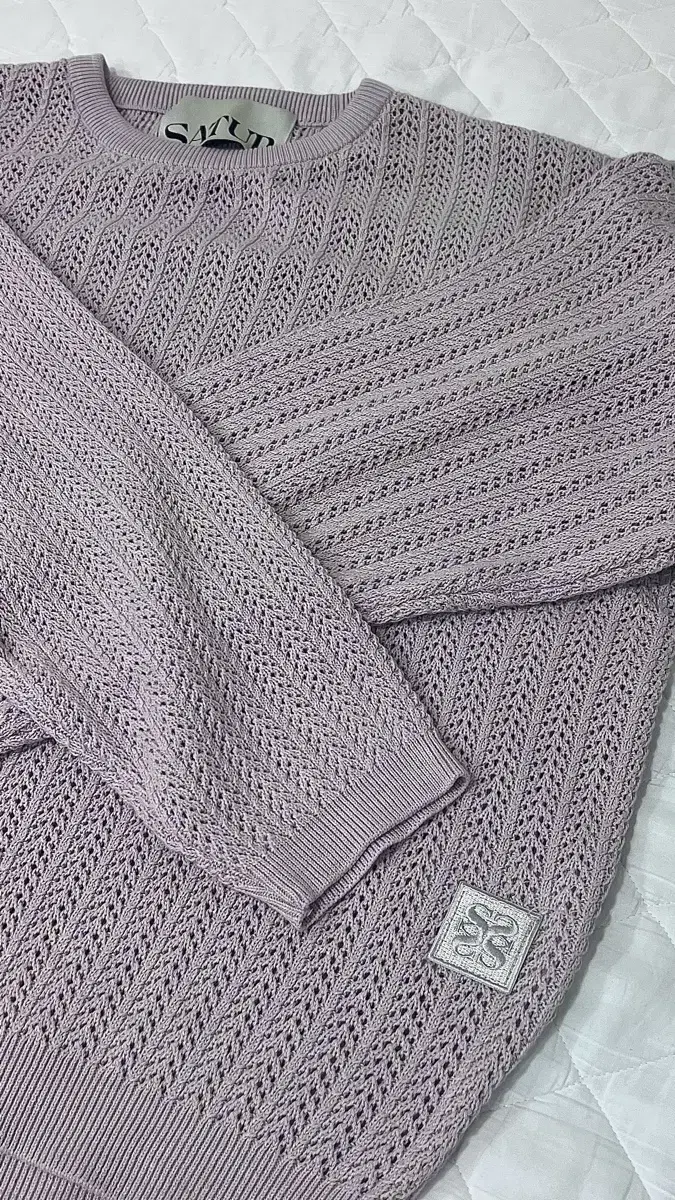 Setter Ibiza Knit Gray Lavender M