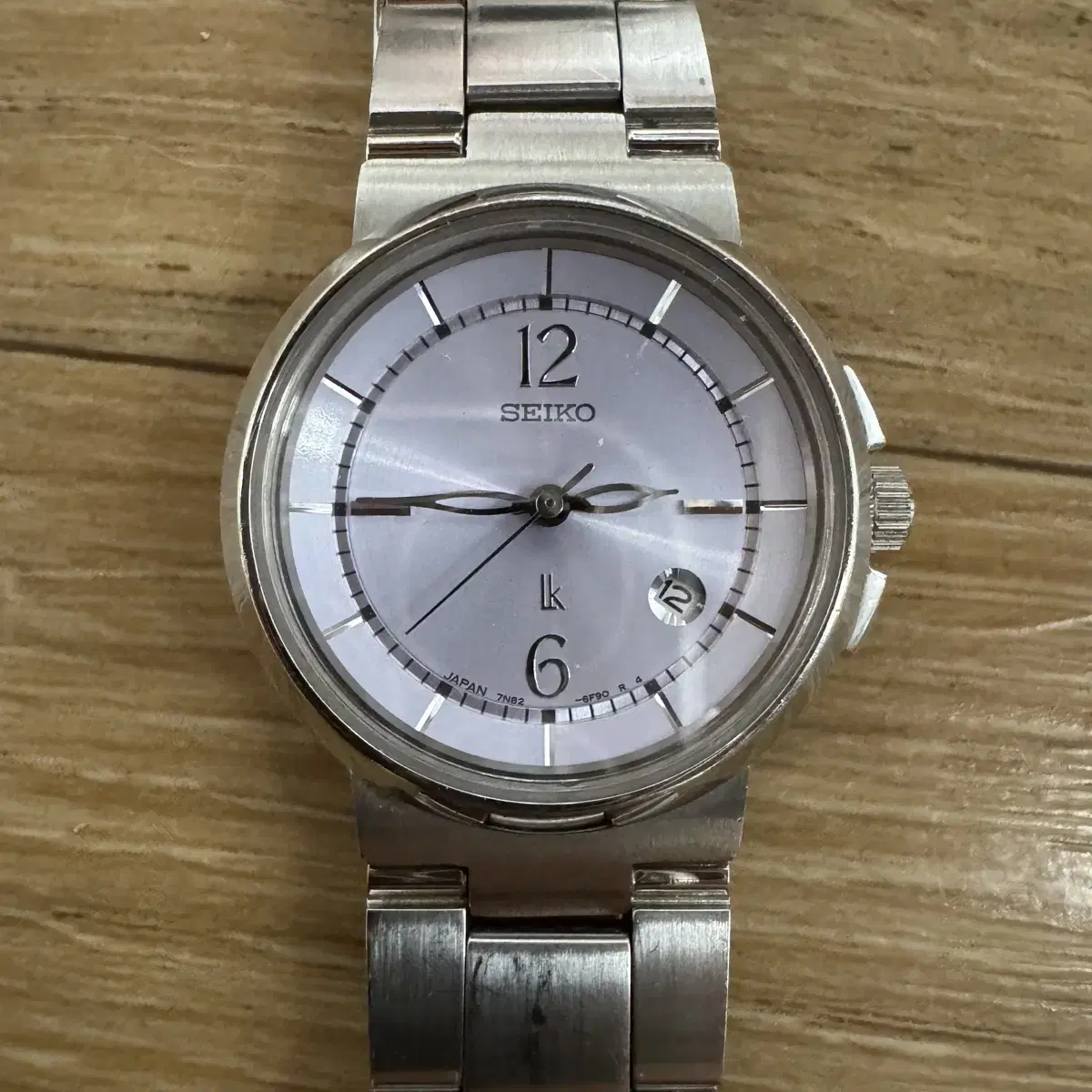 Seiko Lukia Silver Quatz Watch