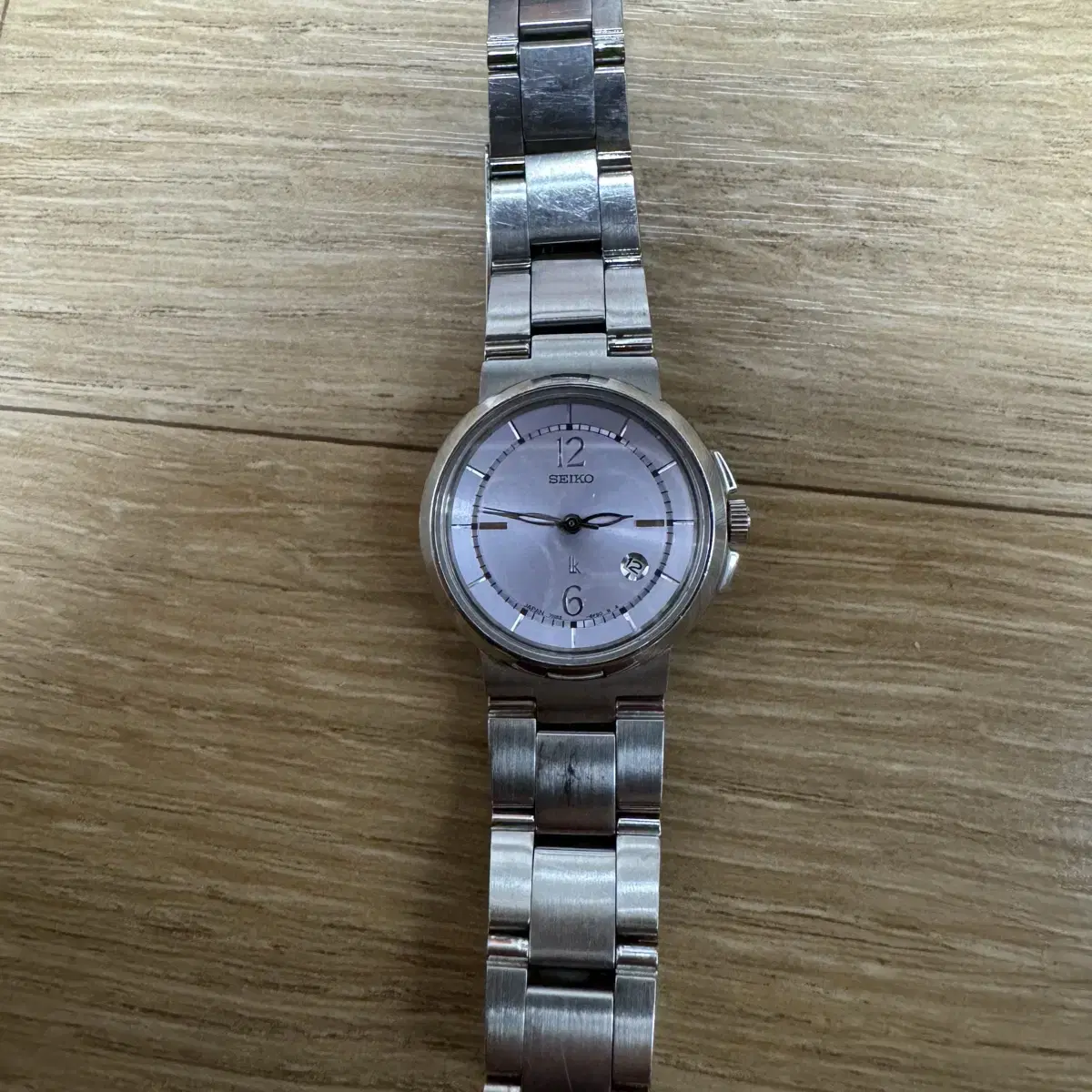 Seiko Lukia Silver Quatz Watch