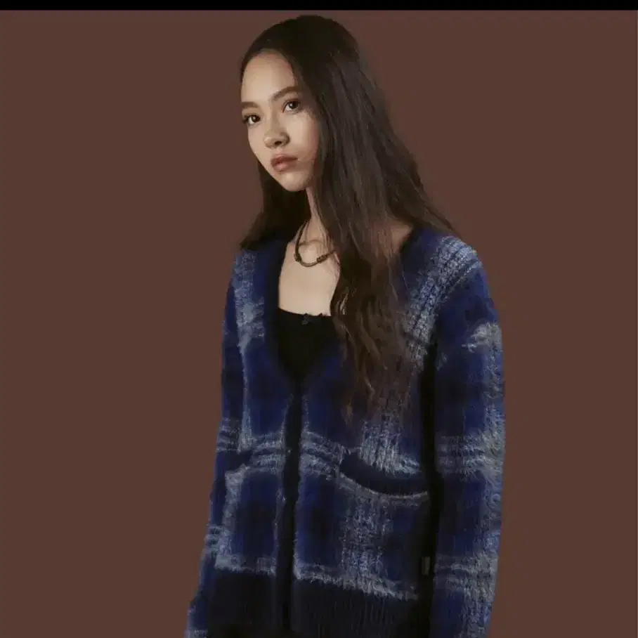 유니프 unif TY 가디건 에스파 윈터 착용