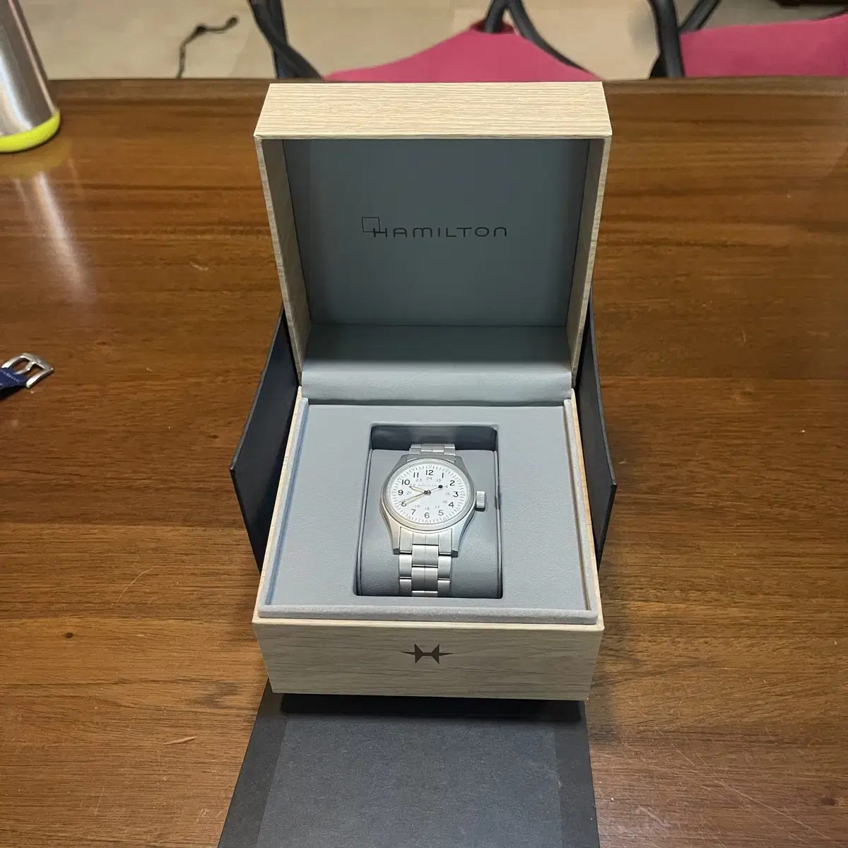 Hamilton Khaki Field Mechanical 38mm Bracelet Model Full Box