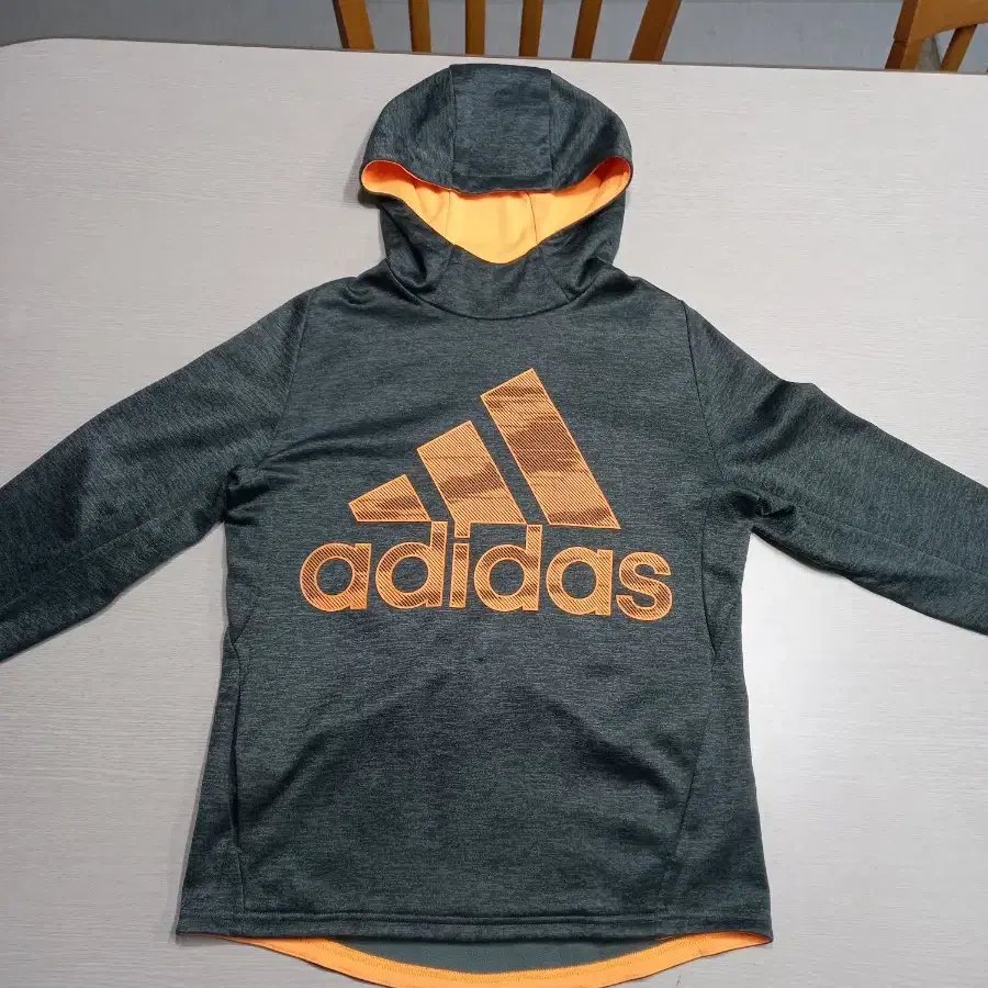 M90 adidas Climawarm 약기모 후드티 다크그레이 M-696