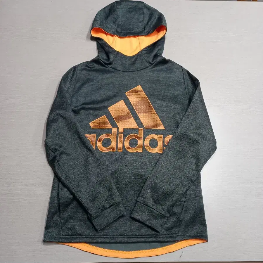 M90 adidas Climawarm 약기모 후드티 다크그레이 M-696