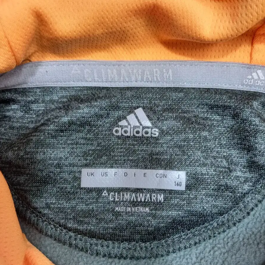 M90 adidas Climawarm 약기모 후드티 다크그레이 M-696