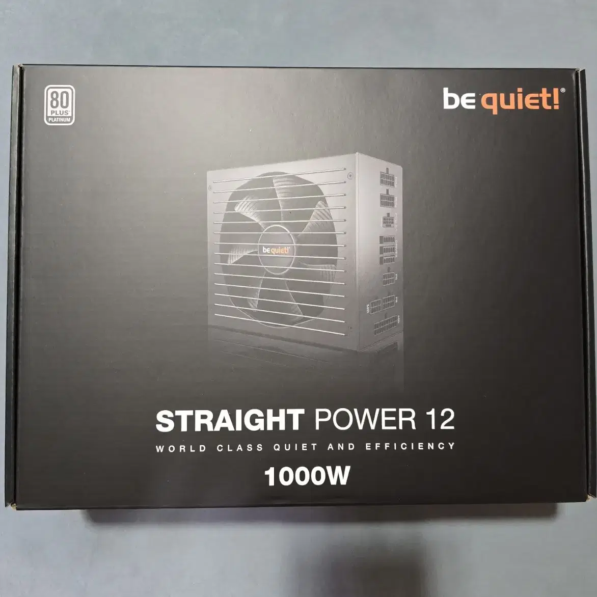 비콰이어트 플래티넘 1000w  atx 3.1 파워 서플라이 팝니다