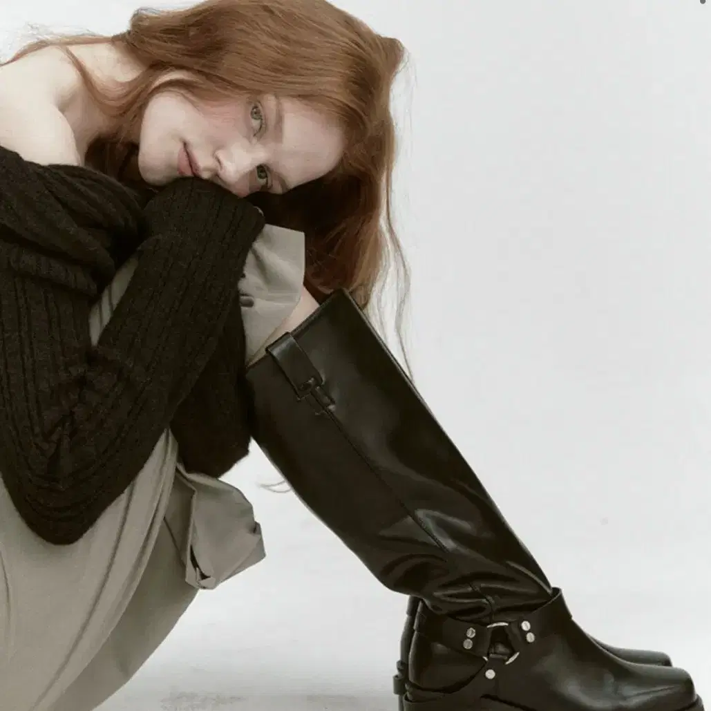 아수라 asura 멀티 레더 부츠 블랙 leather 240 boots