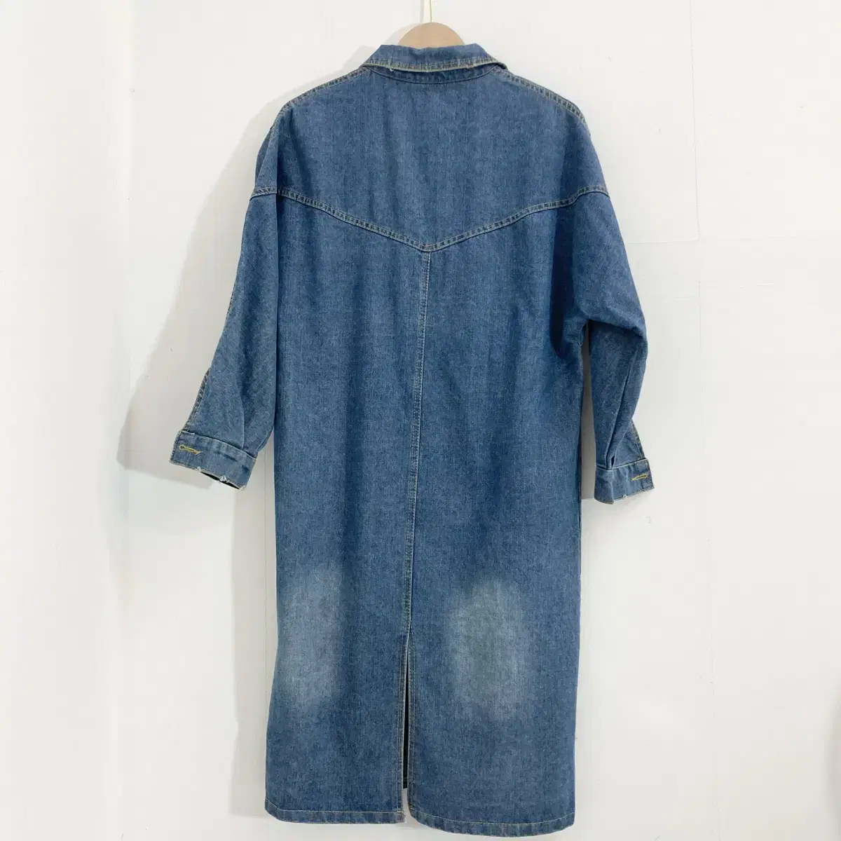 빅사이즈 청 원피스 가디건 Big Size Jean Dress Long