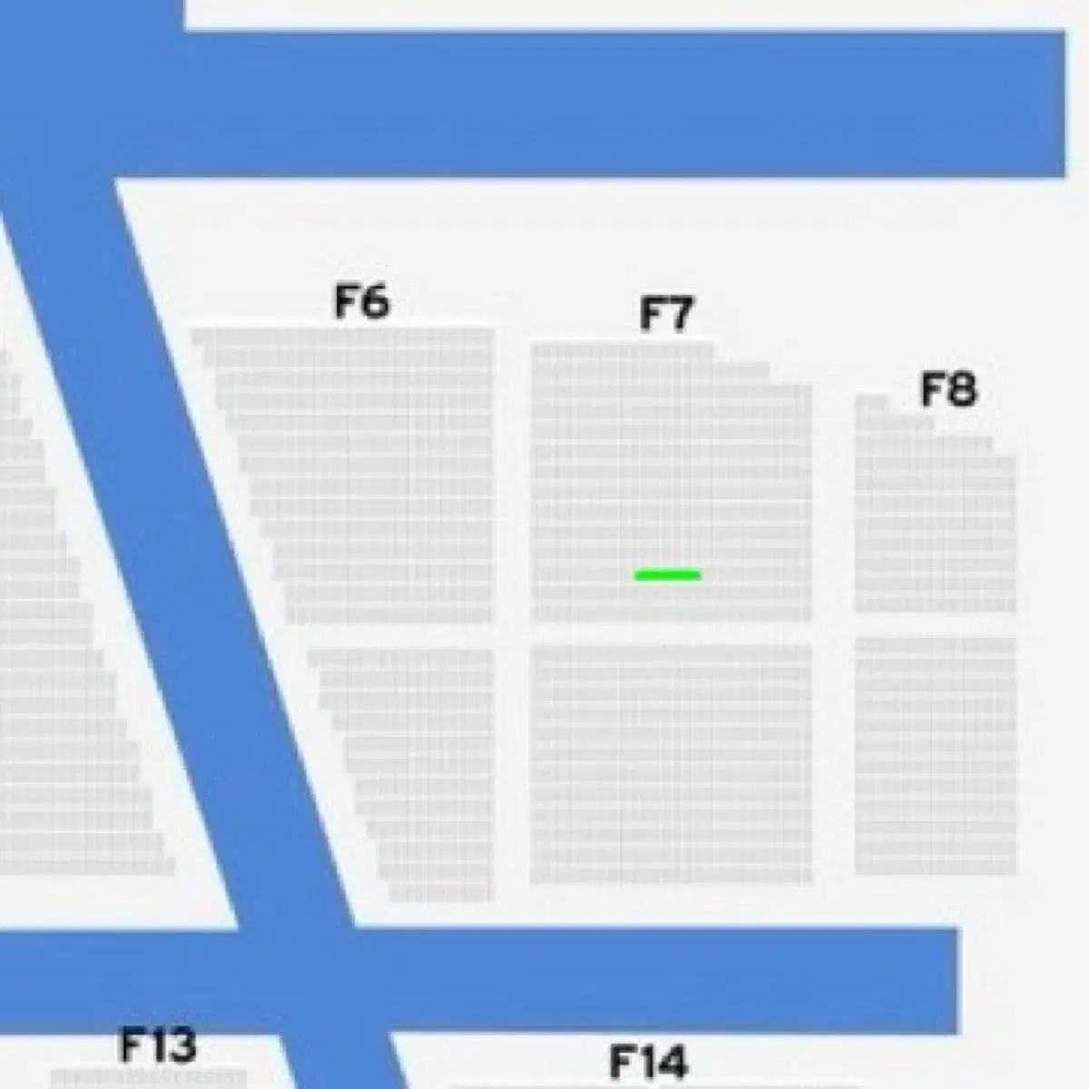 엔시티드림 앙콘 첫콘 F7 플로어 양도