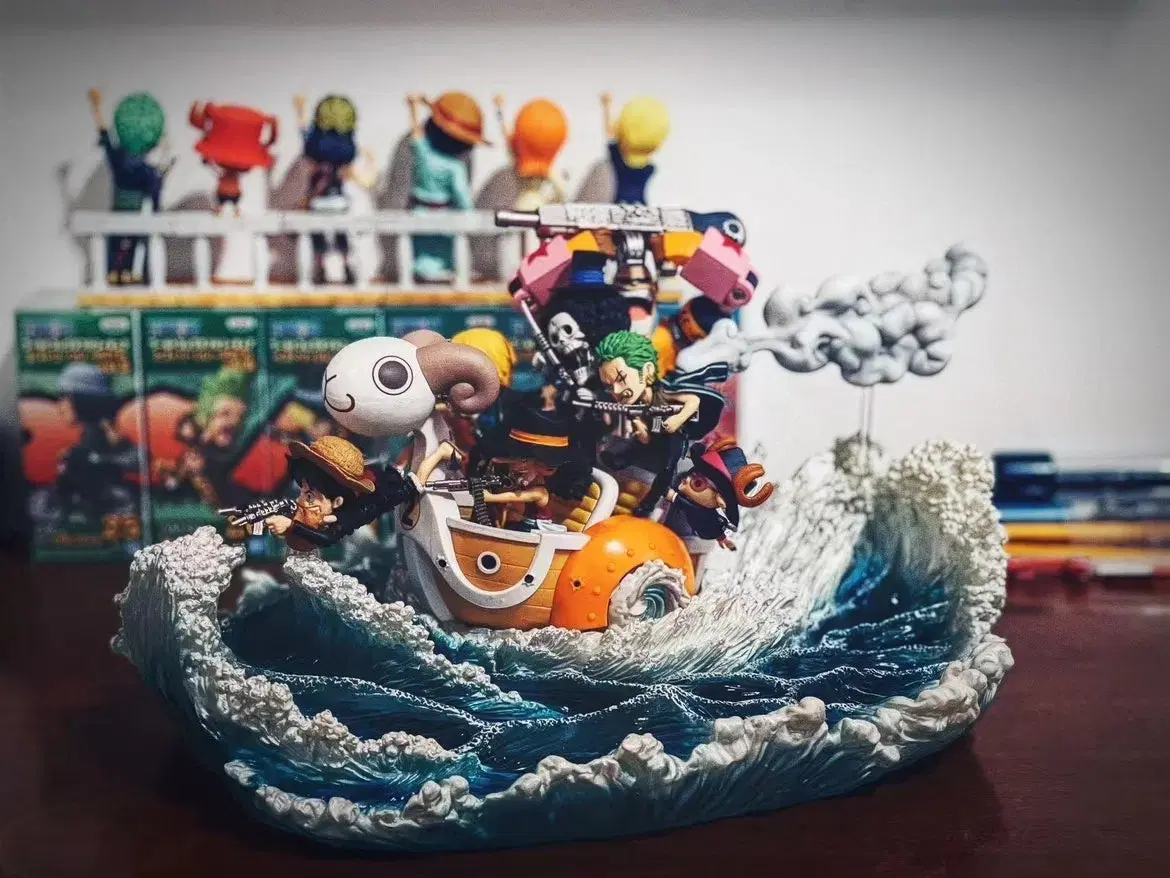 [Released] LeaGue ONEPIECE Surfing Base Diorama Resin Figure