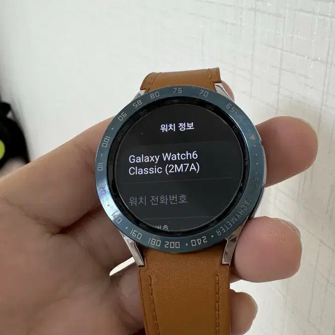 갤럭시워치6 클래식 43mm 셀룰러 모델 팝니다