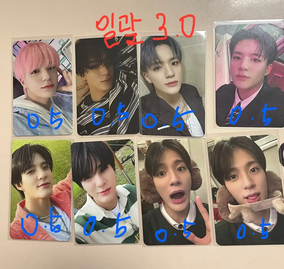 Jeno photocard wts (Buffering Taste Boring Dream Show Christmas Sanrio)