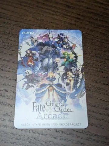 [Fate/Grand Order] FGO 아케이드 Aime 카드