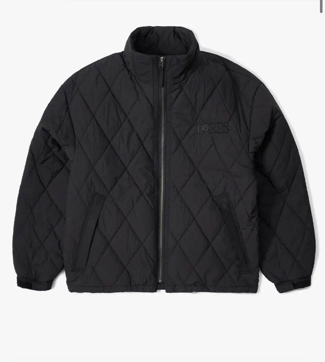 로어즈 퀼팅 자켓 Quilted Jacket 블랙