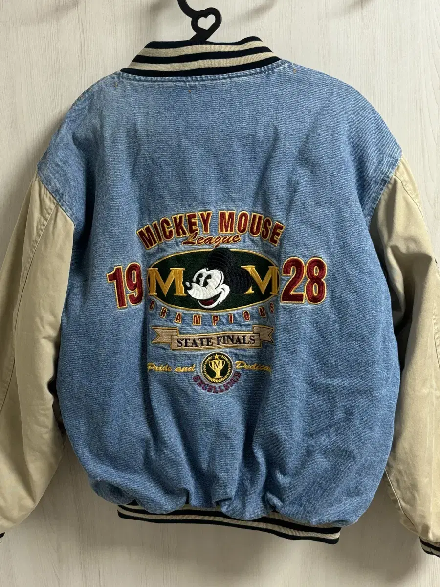 90s Disney Mickey Mouse Varsity Jumper