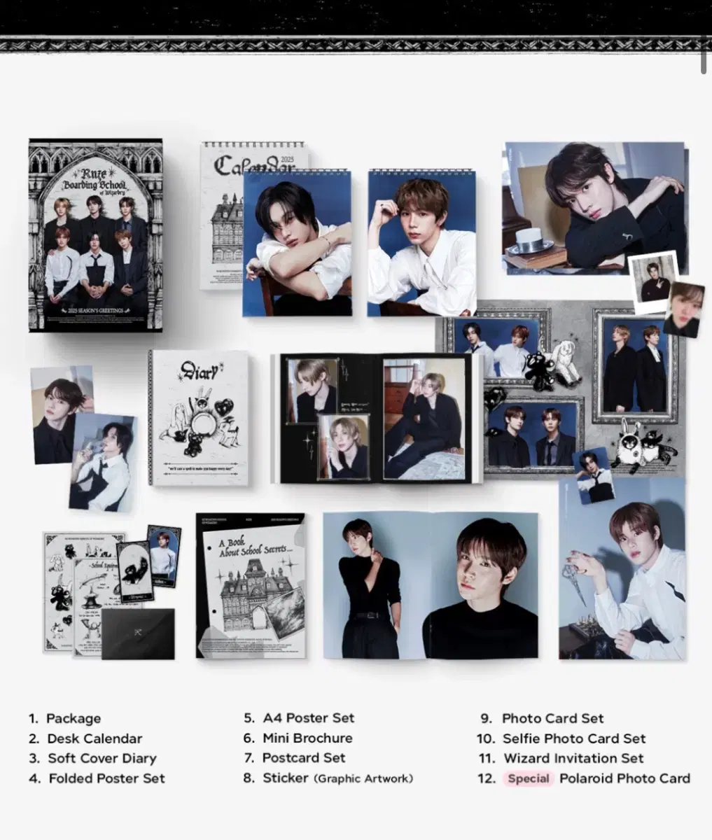 chanyoung,tarot)riizeSeasons GreetingsPre-order benefits included