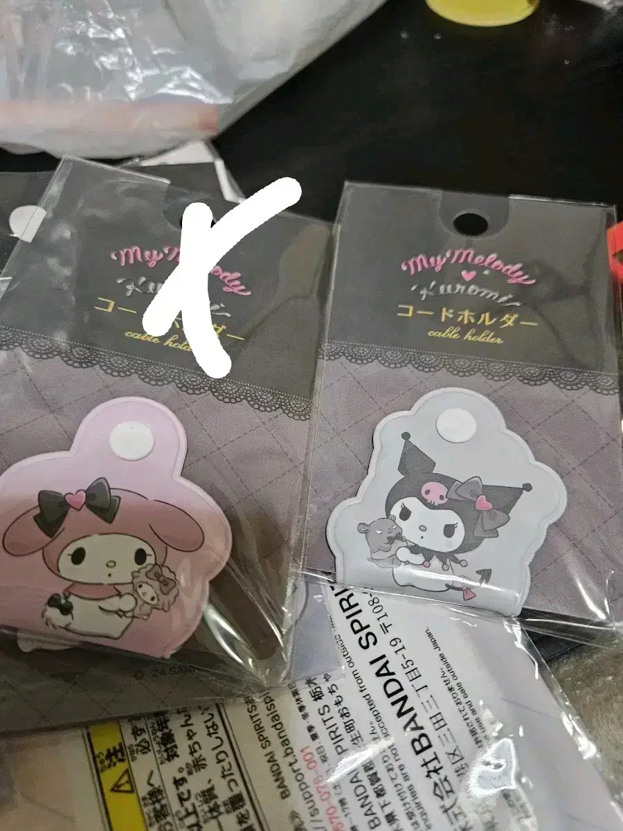 Kuromi Mymelody Cable Organizer Clip