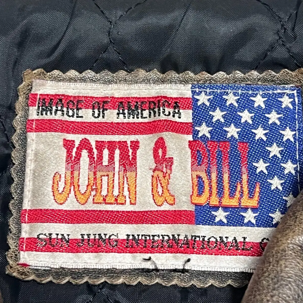 JOHN&BILL 빈티지 가죽 자켓