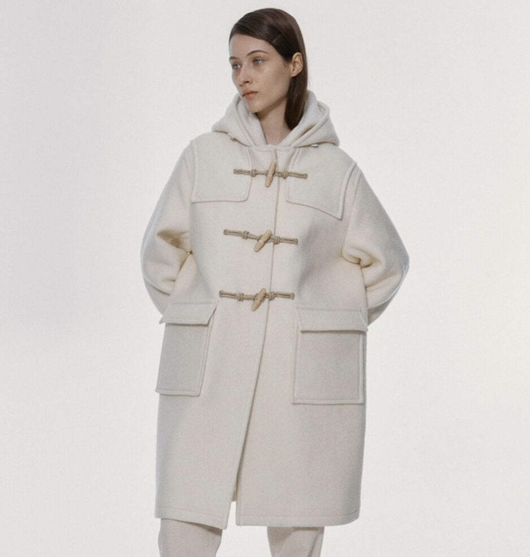 [낫띵리튼]  Classic duffle coat (Ivory)