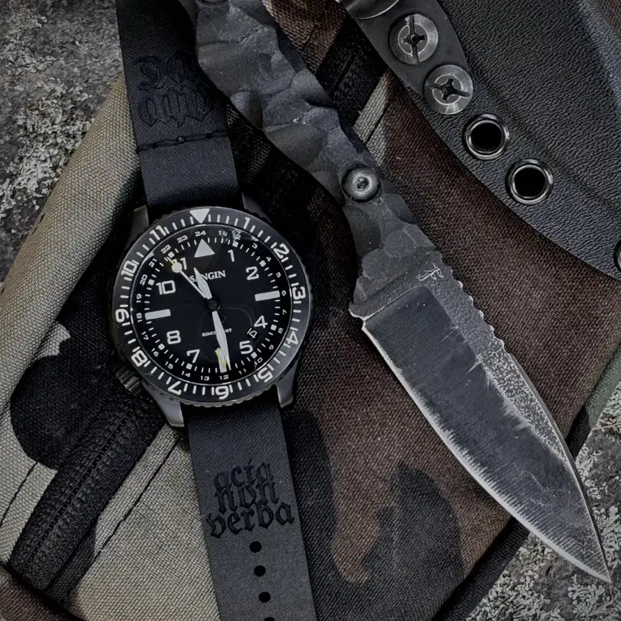 DECON-II Strap by AWWC 22mm PVD black