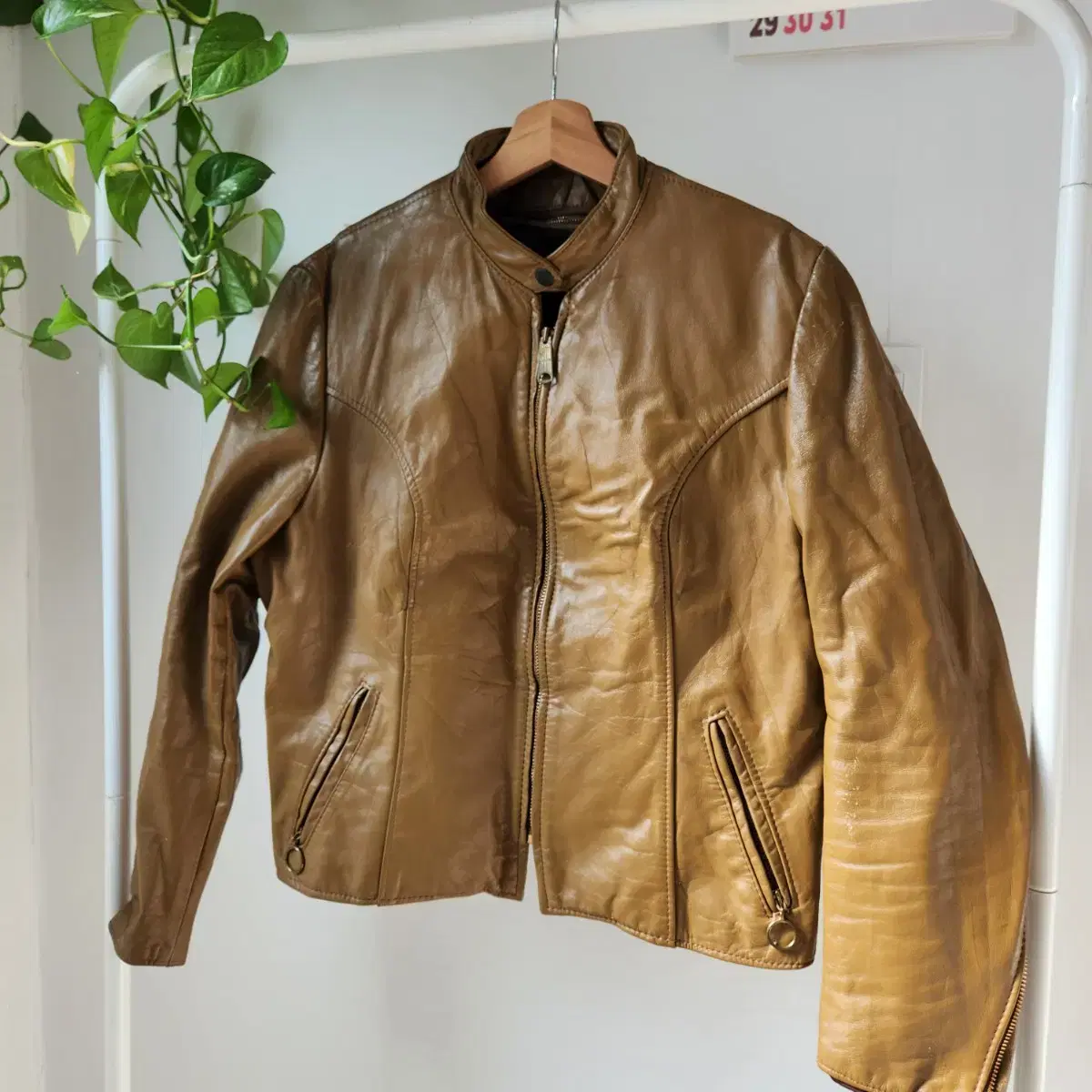 70s Brooks Leather Rider Jacket (USAmade)