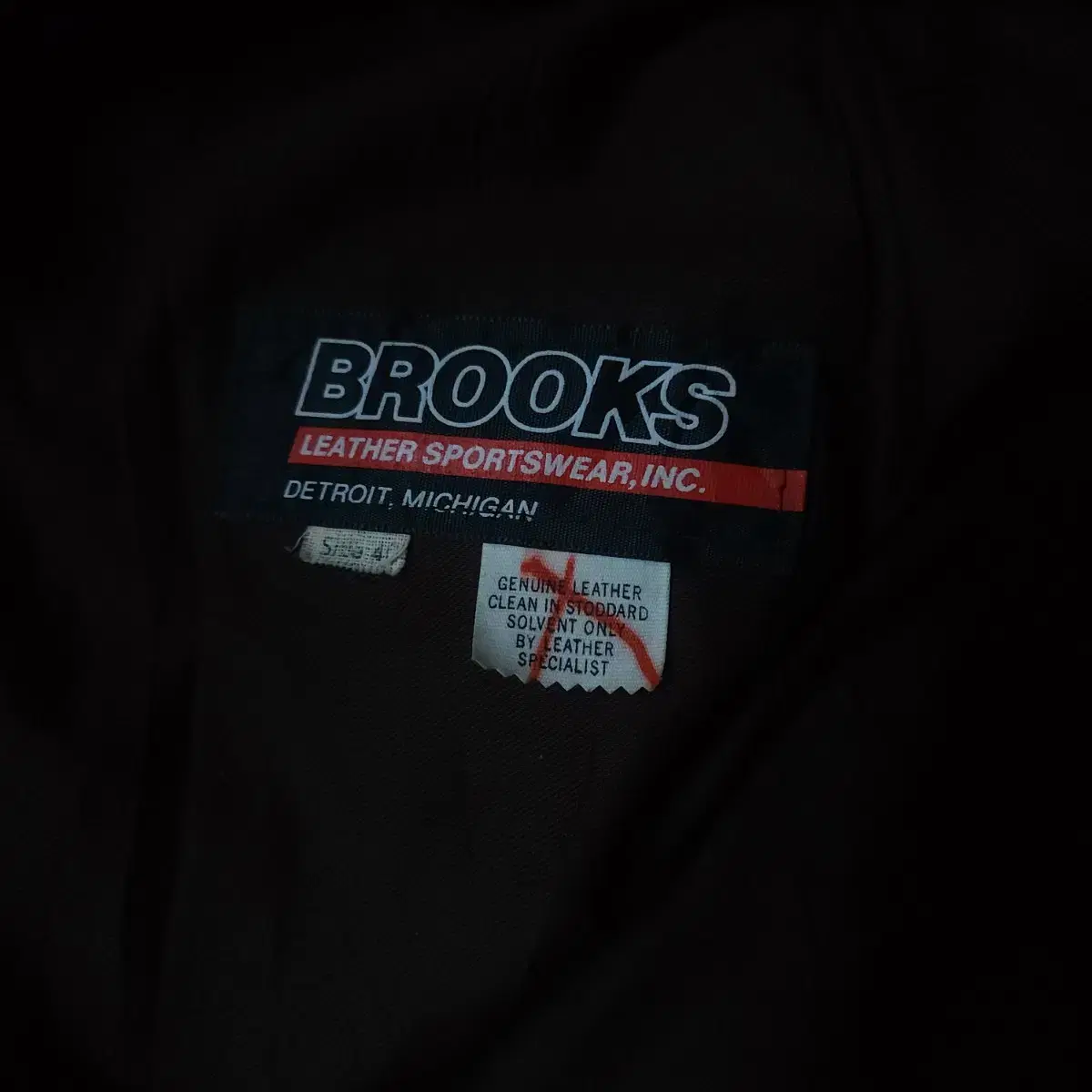 70s 브룩스 Brooks 레더 라이더 자켓(USAmade)