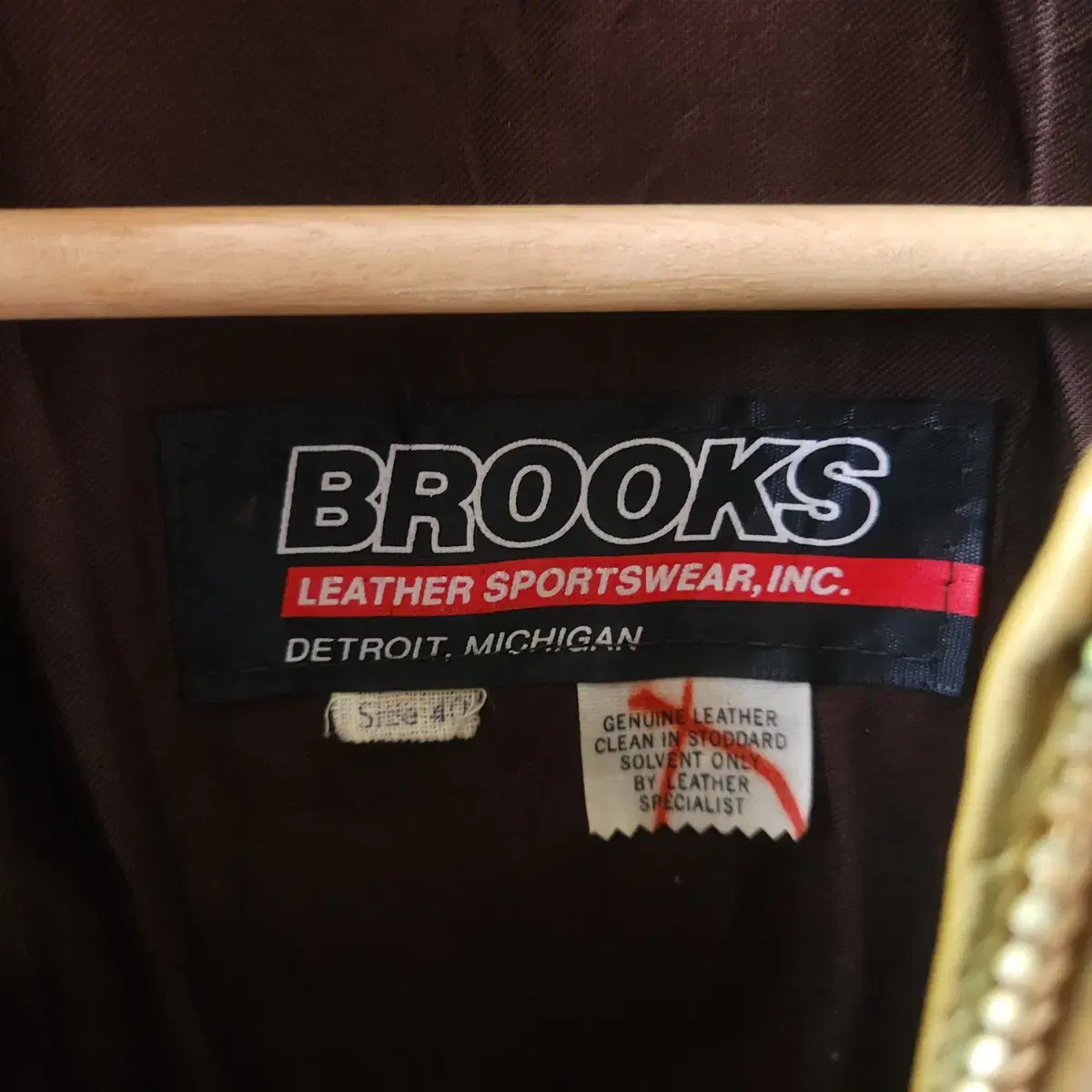 70s 브룩스 Brooks 레더 라이더 자켓(USAmade)